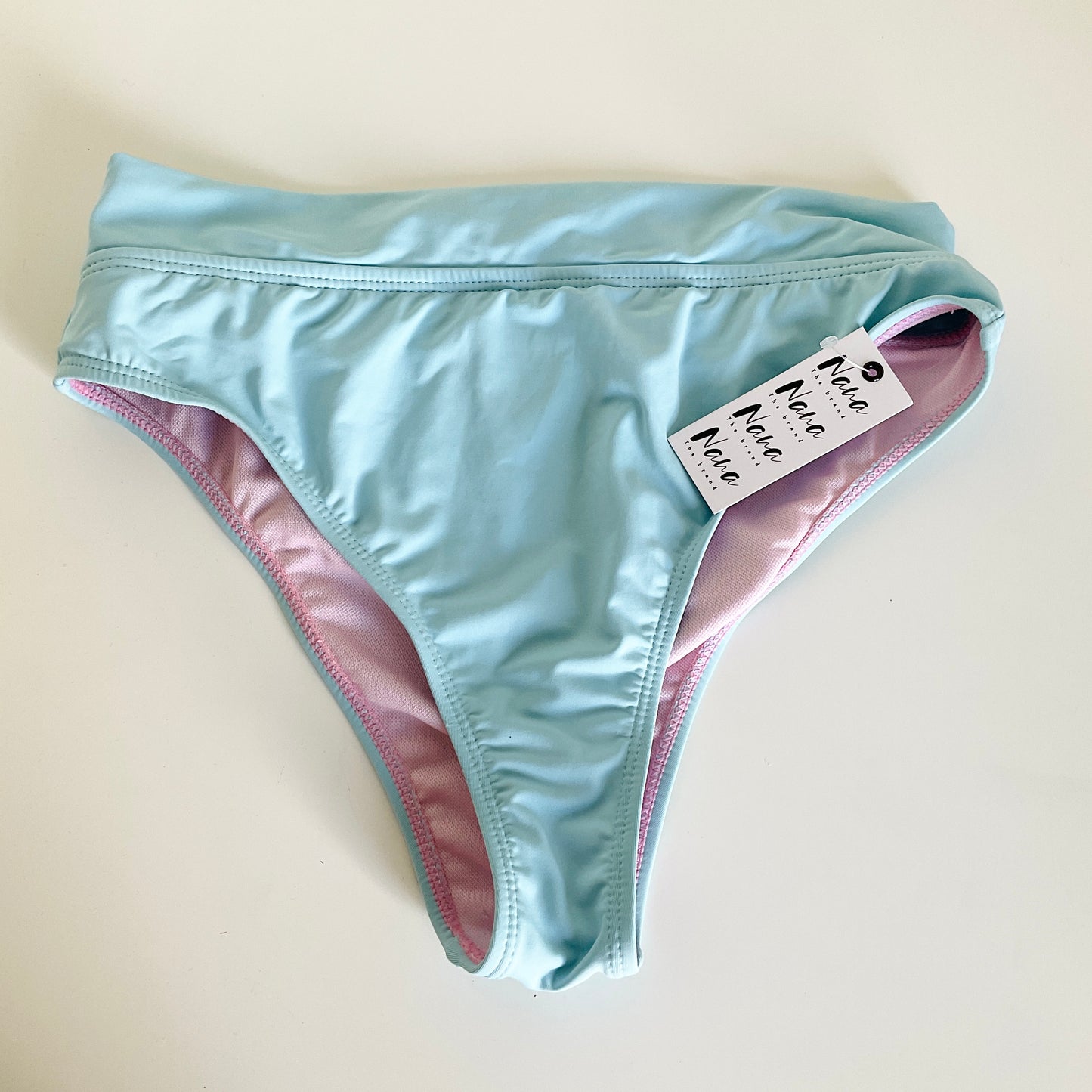 Nana The Brand Blue Cheeky Bikini Bottoms