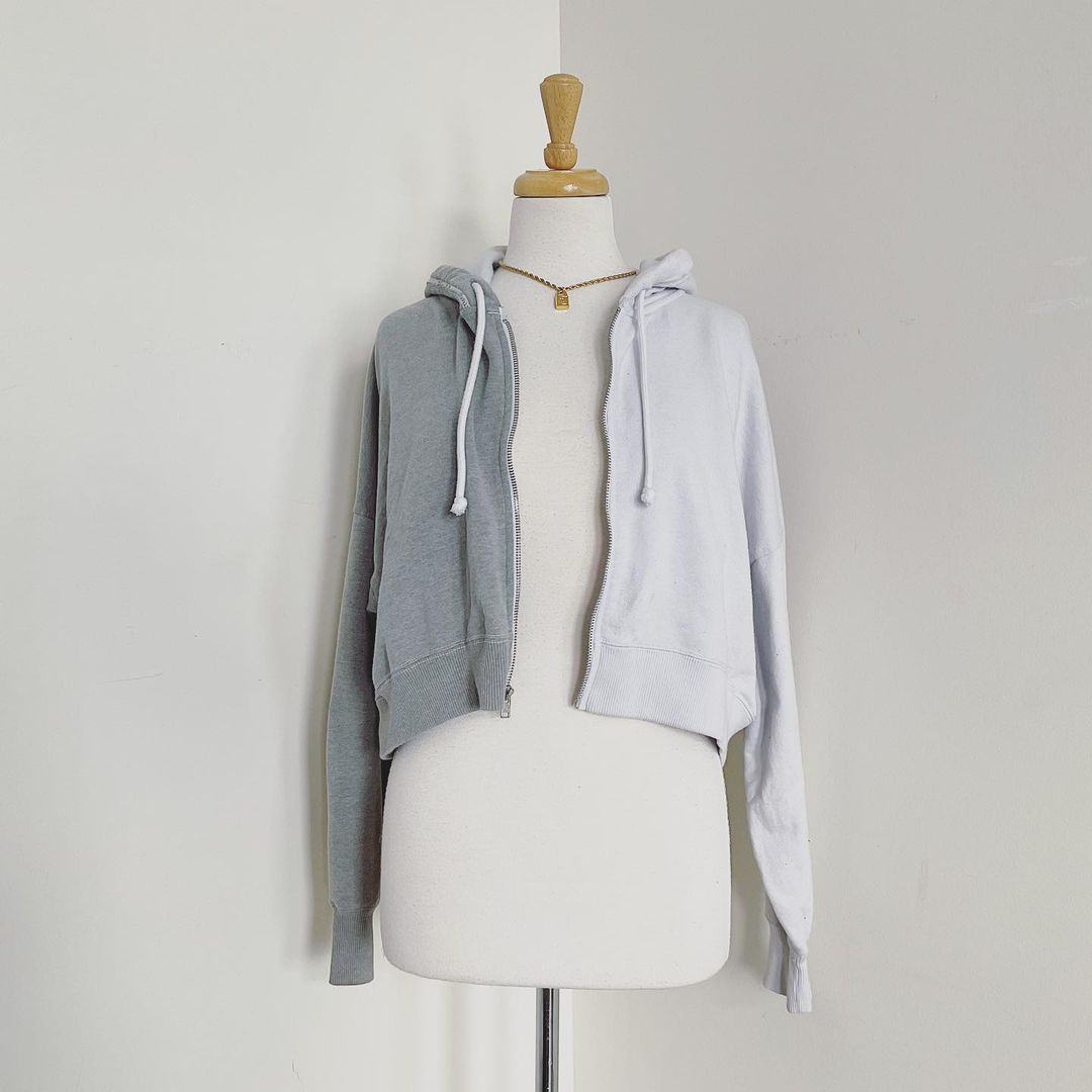Hollister colorblock hoodie deals