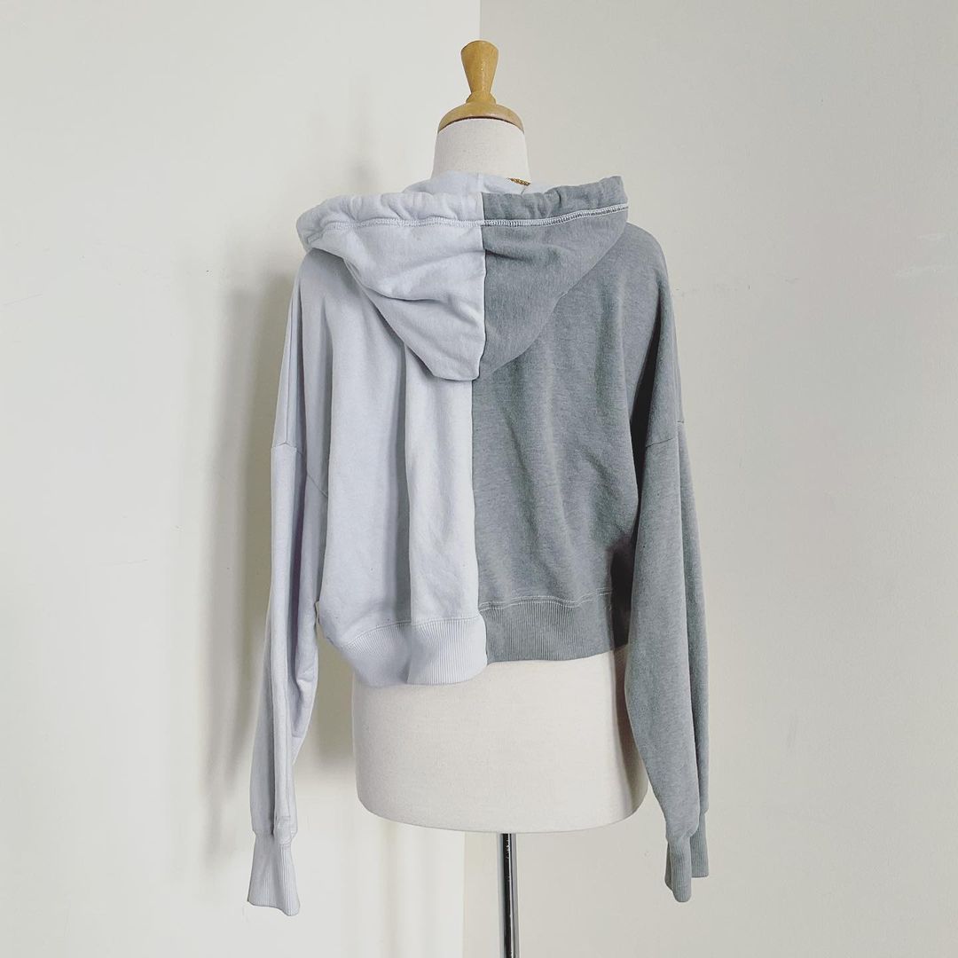 Hollister Colorblock Zip up Hoodie Wishe.Thrift
