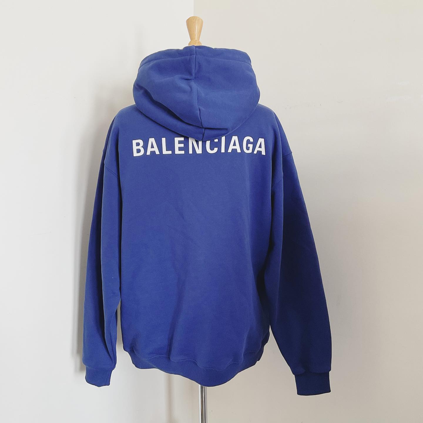 Blue discount balenciaga hoodie